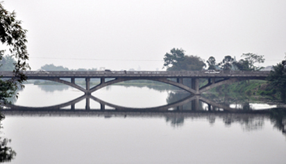 浦江中興大橋是公司1988年成立后修建的第一座大橋 